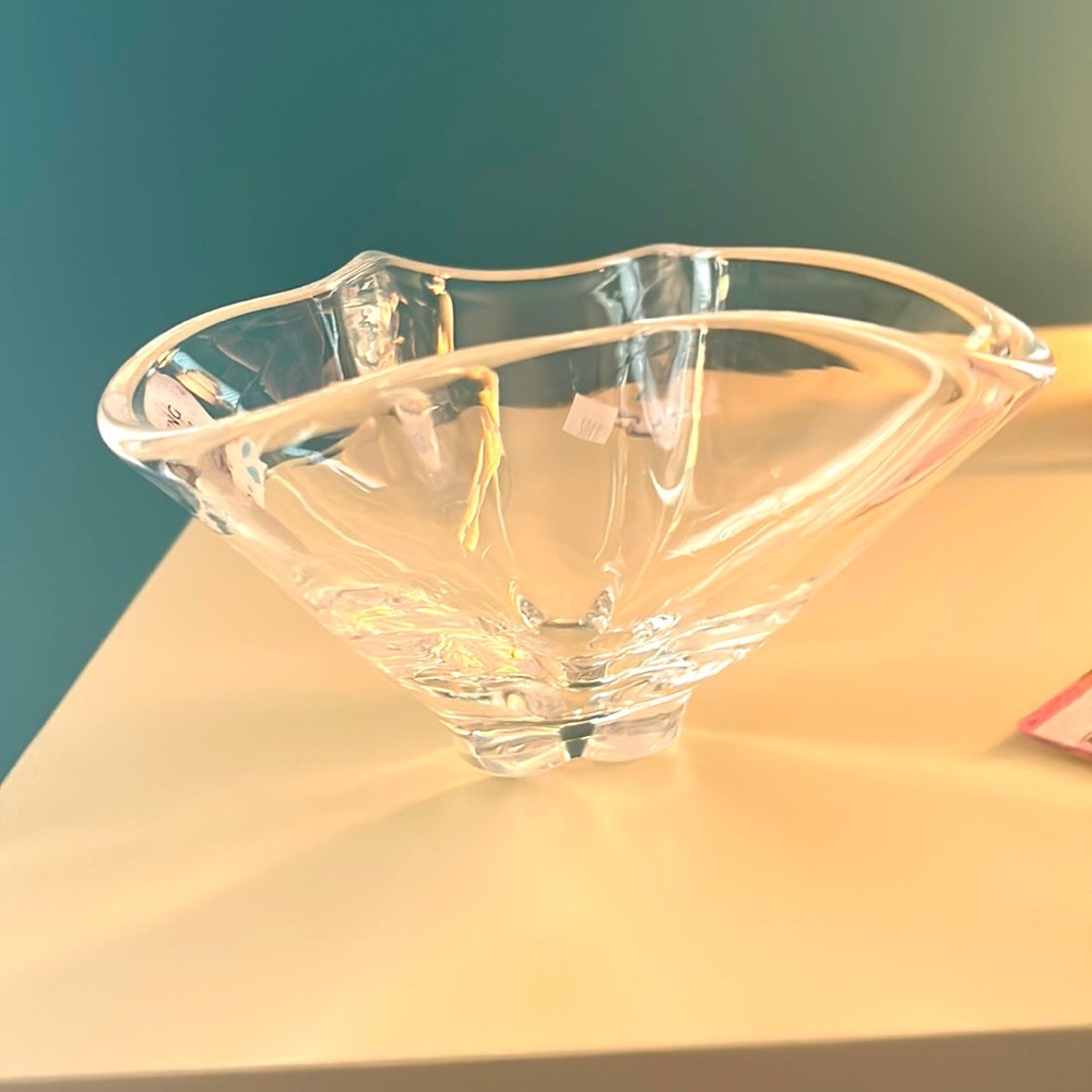 Steuben Crystal - Signed - Wave Rim Bowl - 6 x 6 - 3